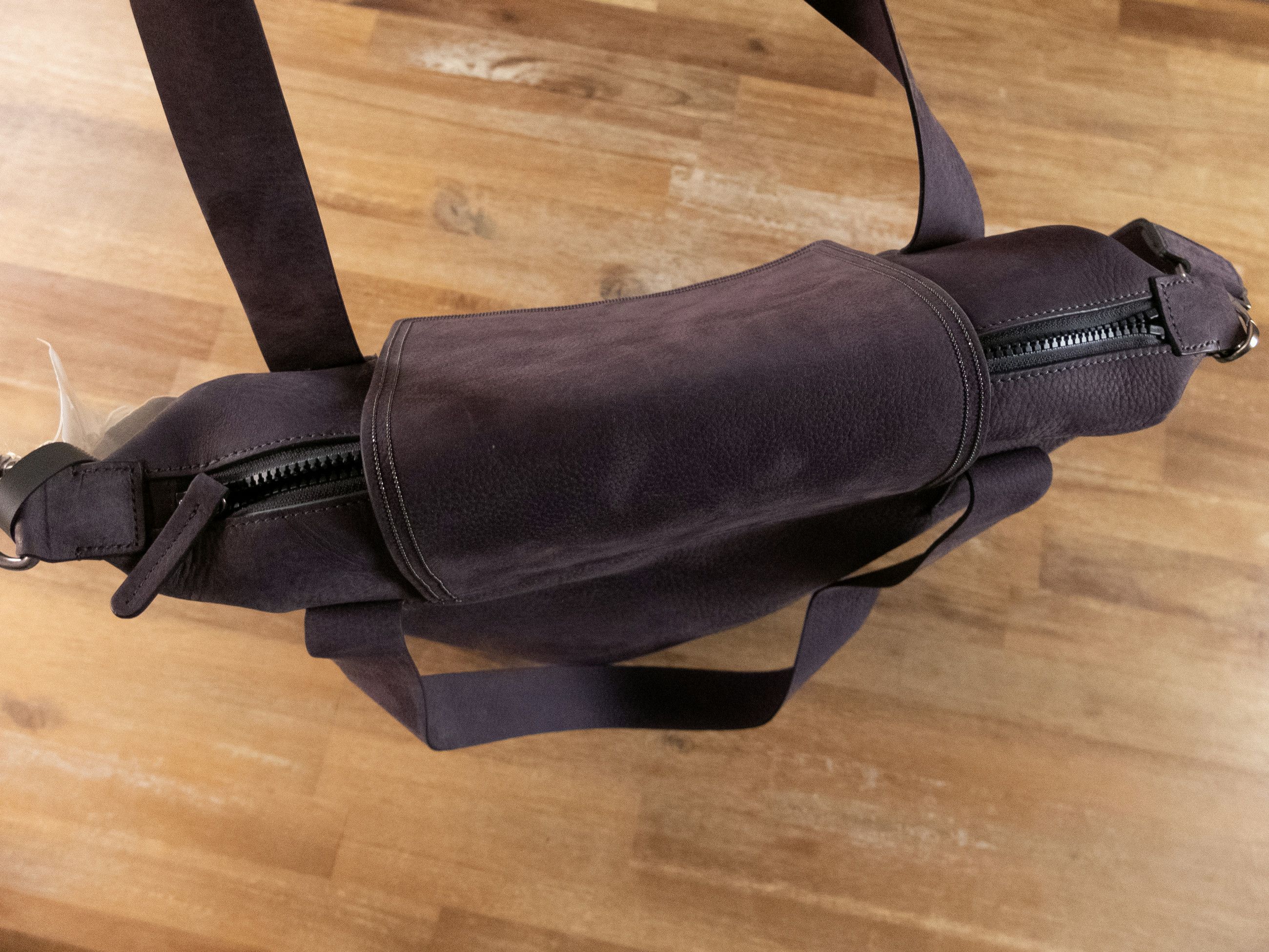 Brunello Cucinelli BRUNELLO CUCINELLI purple suede crossbody messenger bag Size ONE SIZE - 10 Thumbnail