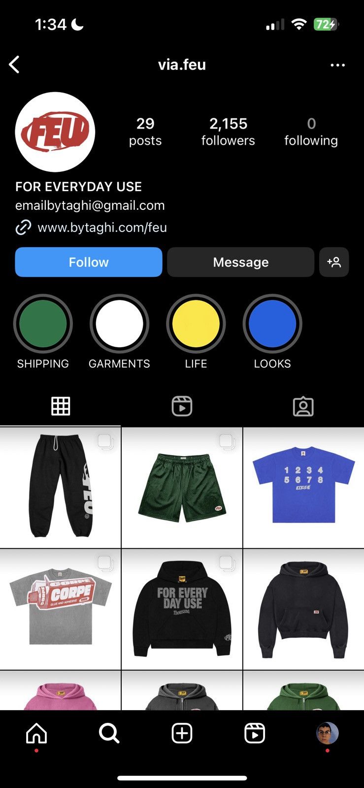 Designer × Vintage Via FEU (For everyday use) Size US M / EU 48-50 / 2 - 5 Thumbnail