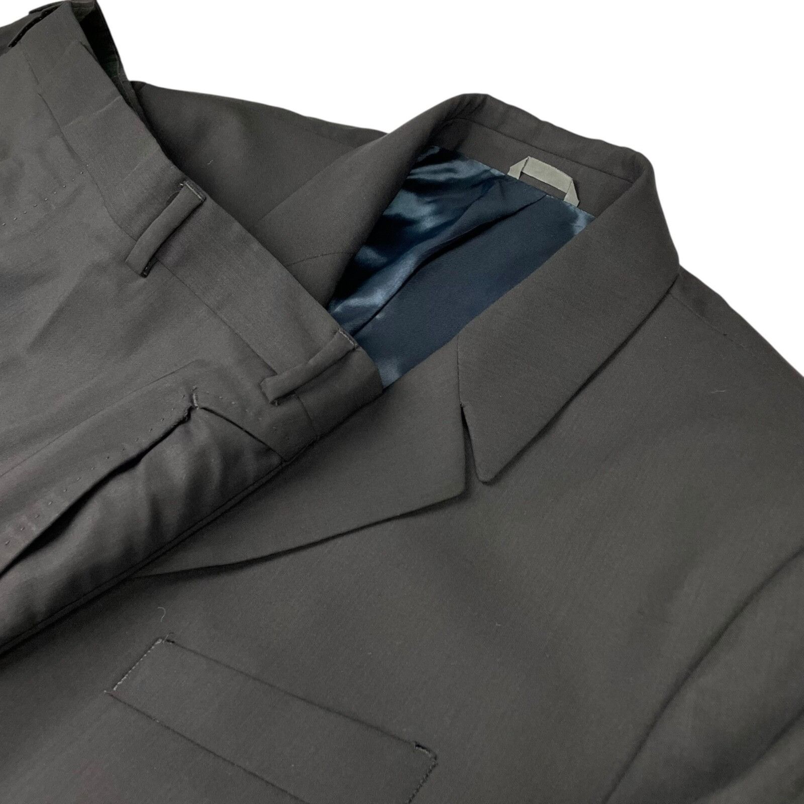 Thierry Mugler Thierry Muggler Men’s 100% Wool Metal Button Suit Black • 42 Size 42L - 1 Thumbnail