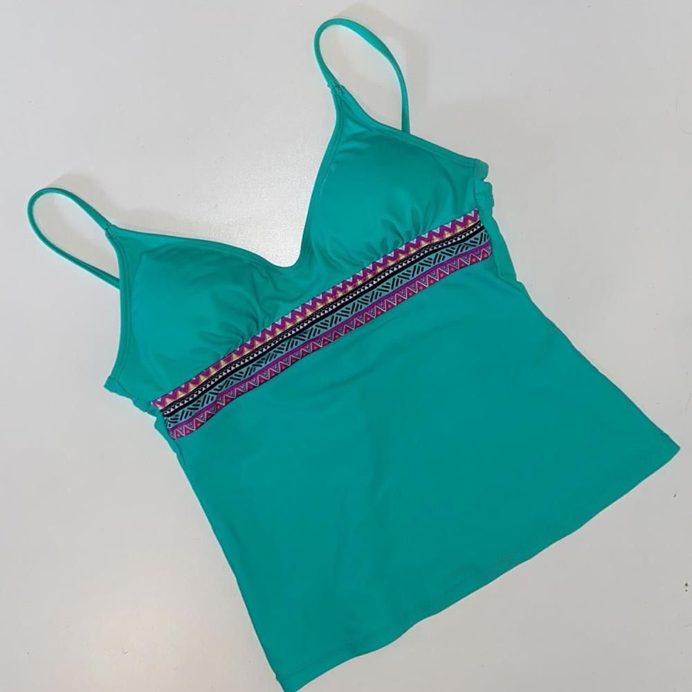 Designer BECCA l Tankini Top With Back Tie Size XS Size ONE SIZE - 1 Thumbnail