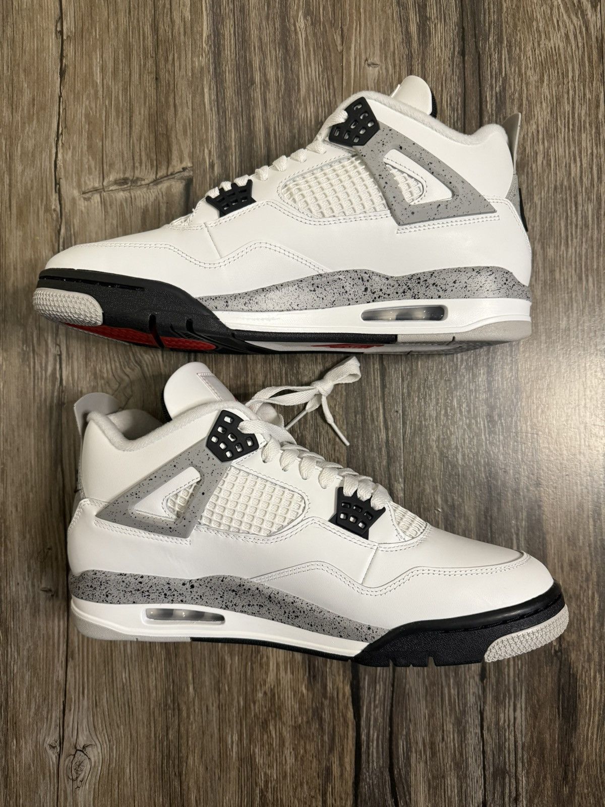 Jordan Brand Air Jordan 4 Retro WHITE CEMENT REIMAGINED Sz 11 FV5029 100 Size US 11 / EU 44 - 3 Thumbnail