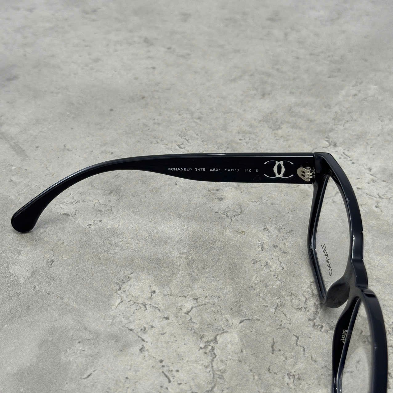 Chanel CHANEL 0CH3475 C501 Sunglasses BLACK Size ONE SIZE - 5 Thumbnail