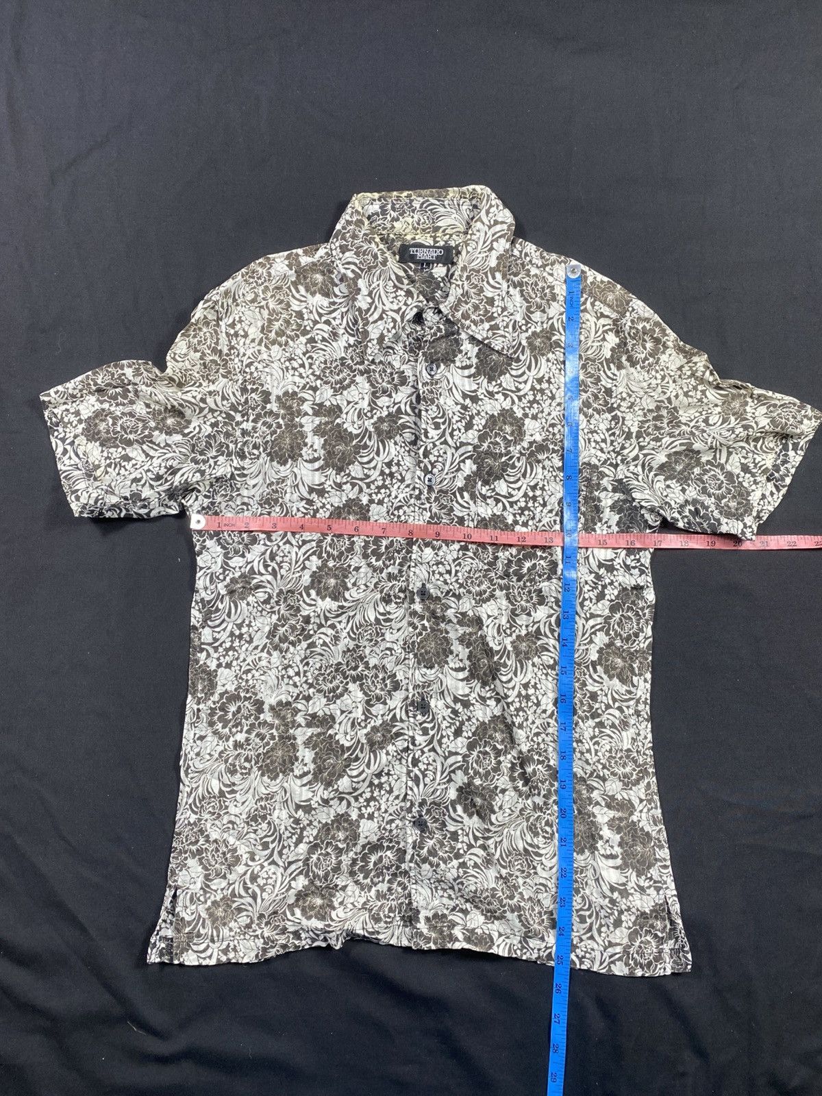 Tornado Mart Vintage Tornado Mart Flower Button Shirt Size US S / EU 44-46 / 1 - 10 Thumbnail