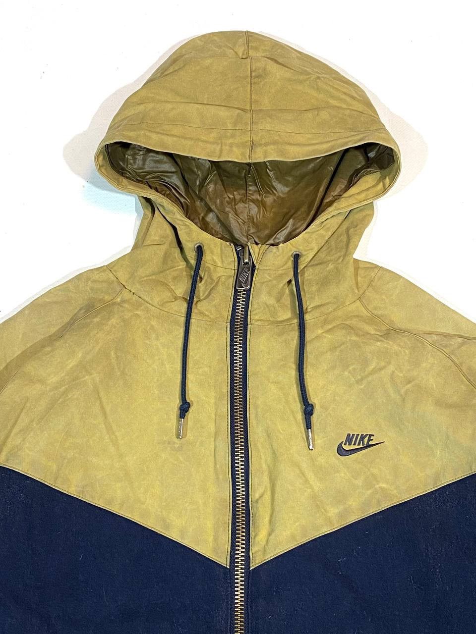 Nike × Vintage Nike Vintage Wool Waxed Windrunner Jacket Size US XL / EU 56 / 4 - 8 Thumbnail