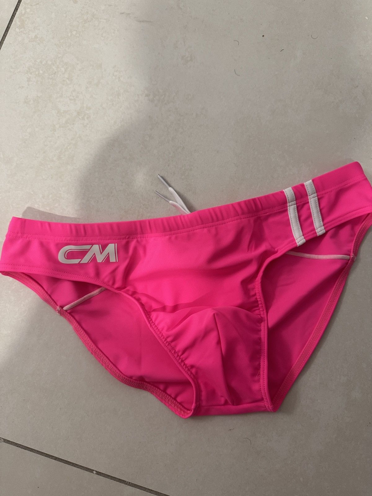 Other Clever-Menmode Hot Pink Swim Brief Size US 29 - 1 Thumbnail