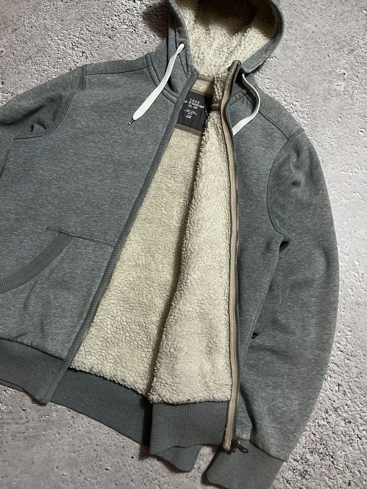 If Six Was Nine × Japanese Brand × Vintage Y2K Vintage Fleece zip up Hoodie Faur Fux Style Size US M / EU 48-50 / 2 - 2 Thumbnail
