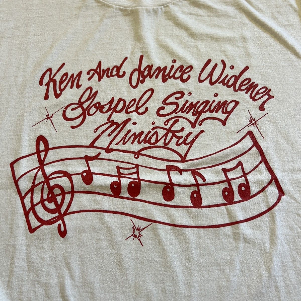Vintage Vintage 90s Gospel Singing Ministry single stitch shirt Size US L / EU 52-54 / 3 - 2 Thumbnail