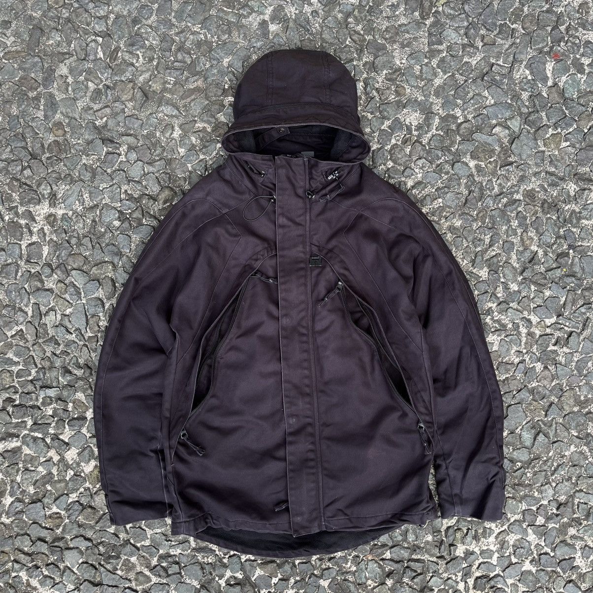 Armani Exchange Armani Exchange Technical Panel Stow-Hood Jacket Size US S / EU 44-46 / 1 - 5 Thumbnail