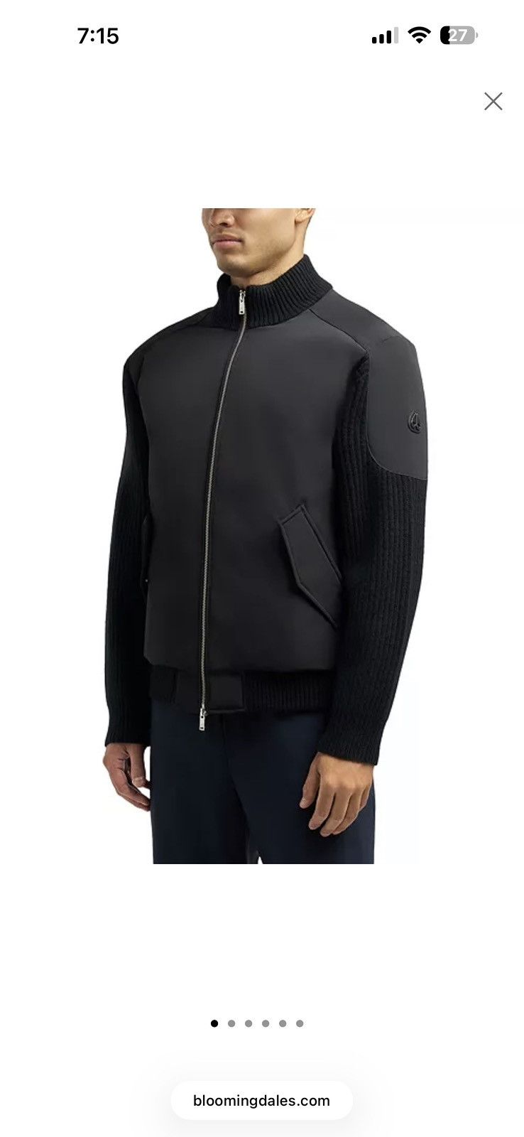 Moose Knuckles Moose knuckles Magnus Knit Hybrid Jacket Size US S / EU 44-46 / 1 - 3 Thumbnail