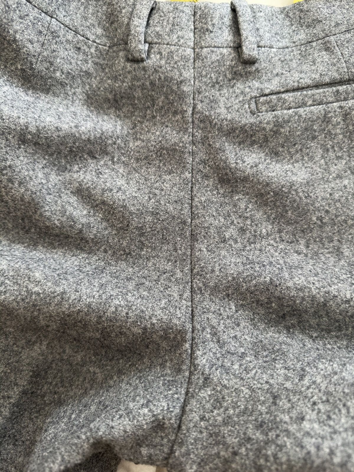 Dior × Hedi Slimane AW02 Dior Homme "Reflexion" Cashmere Wool Bootcut Trousers Size US 28 / EU 44 - 8 Thumbnail