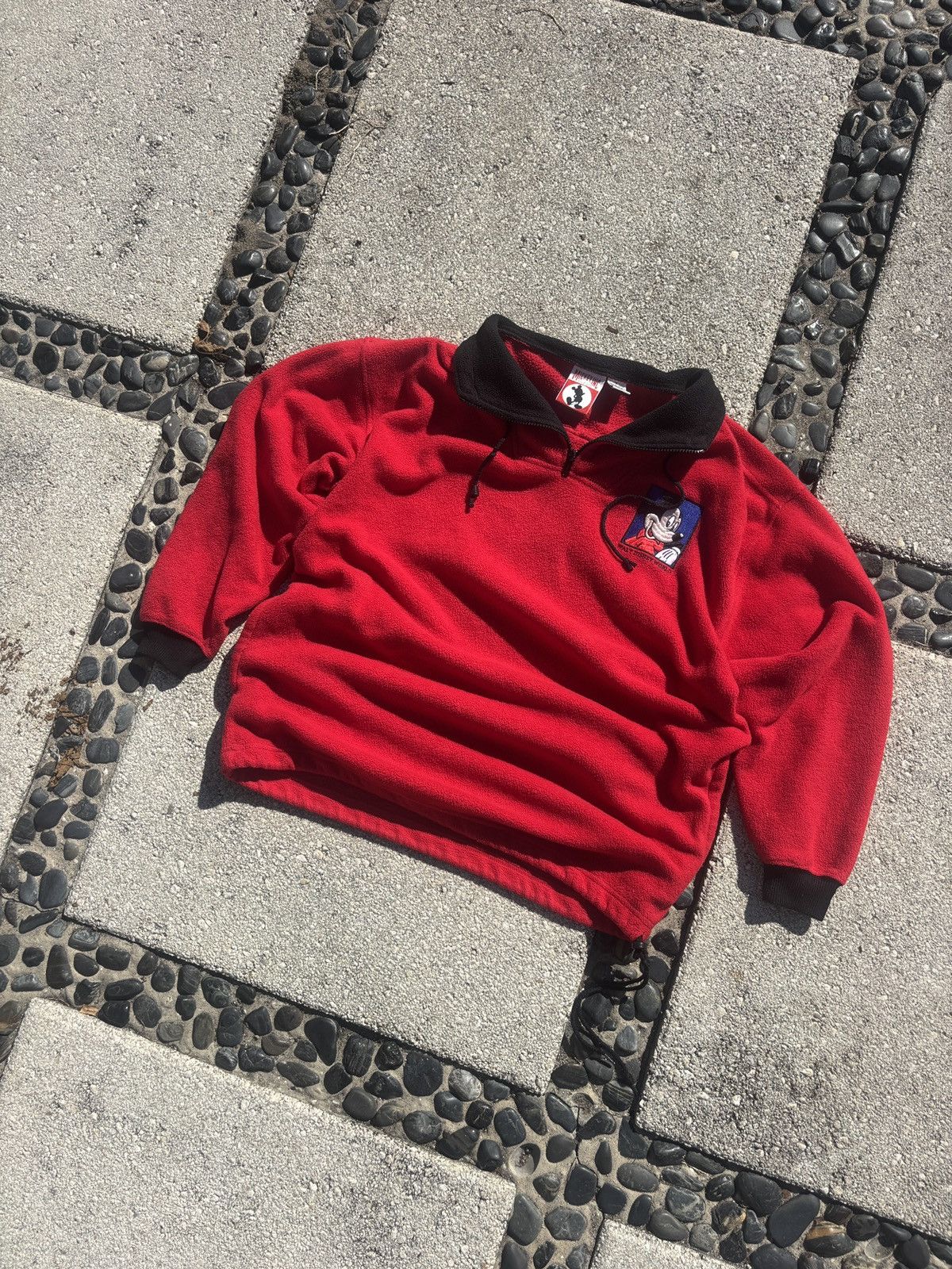 Disney 80s 90s mickey quarter zip Size US M / EU 48-50 / 2 - 1 Thumbnail