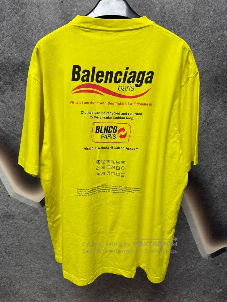 Balenciaga Balenciaga Short Sleeve S Size Eco Coca-Cola Design Size US S / EU 44-46 / 1 - 2 Thumbnail