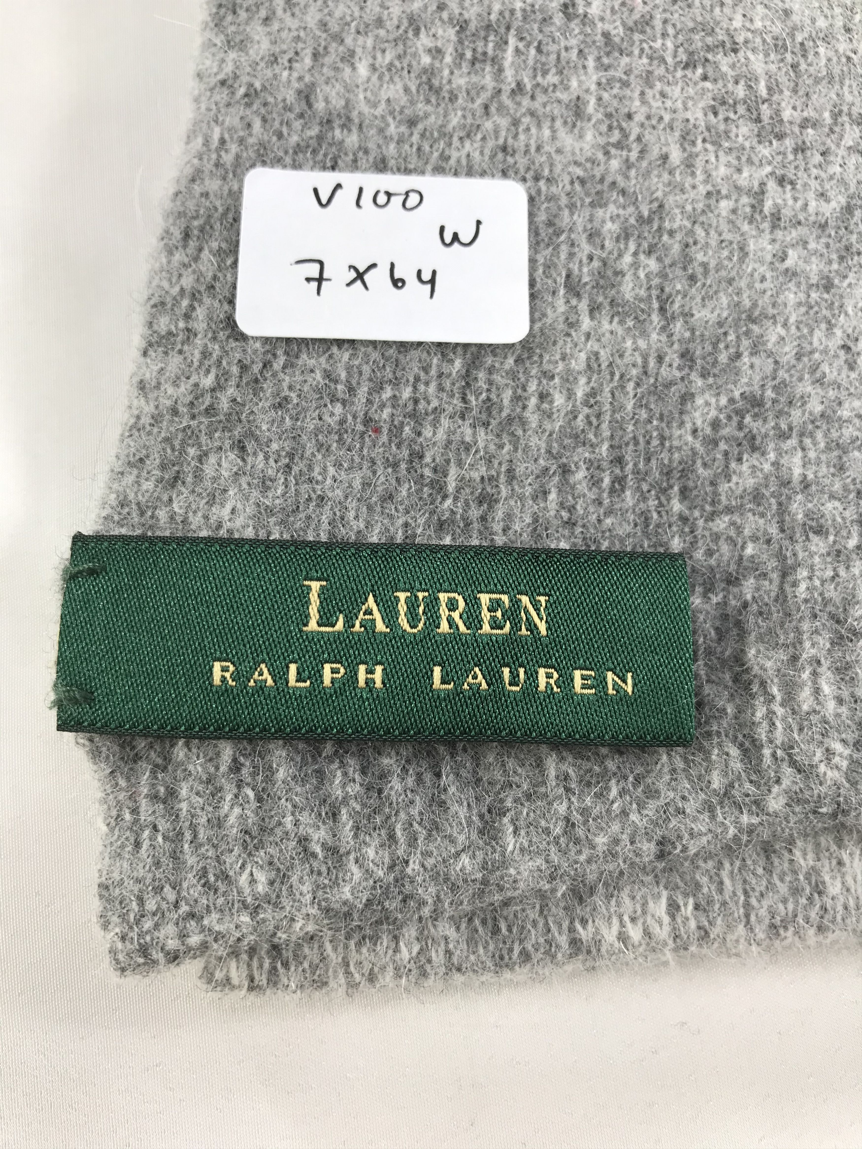 Lauren Ralph Lauren Lauren Ralph Lauren Argyle Wool Scarf Muffler V100 Size ONE SIZE - 6 Thumbnail