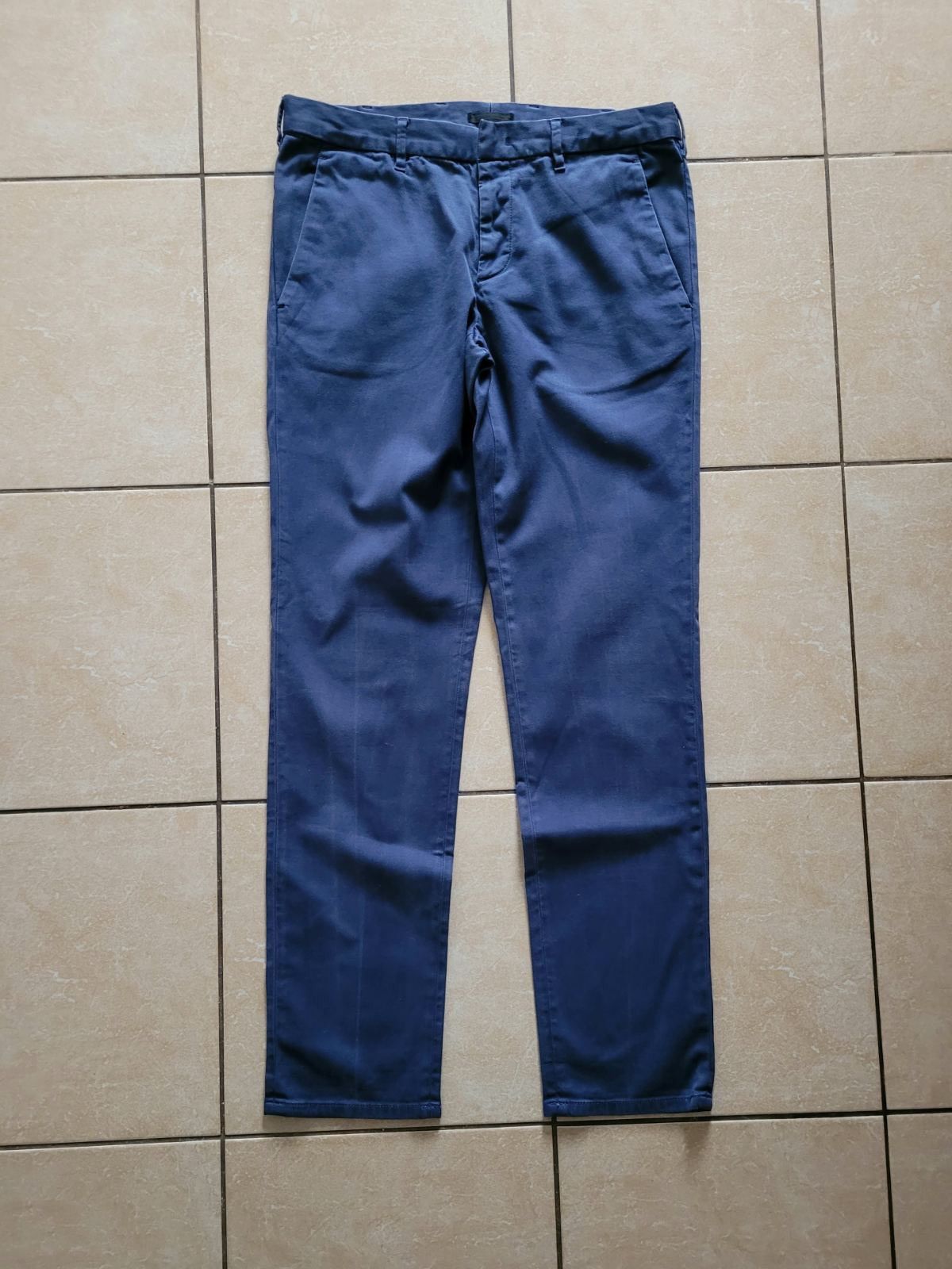 image of Italian Designers Prada Denim Pants in Navy, Men's (Size 32)