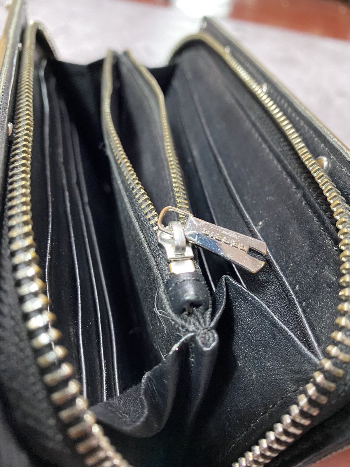 Diesel × Vintage DIESEL Avant Garde denim wallet Size ONE SIZE - 14 Thumbnail