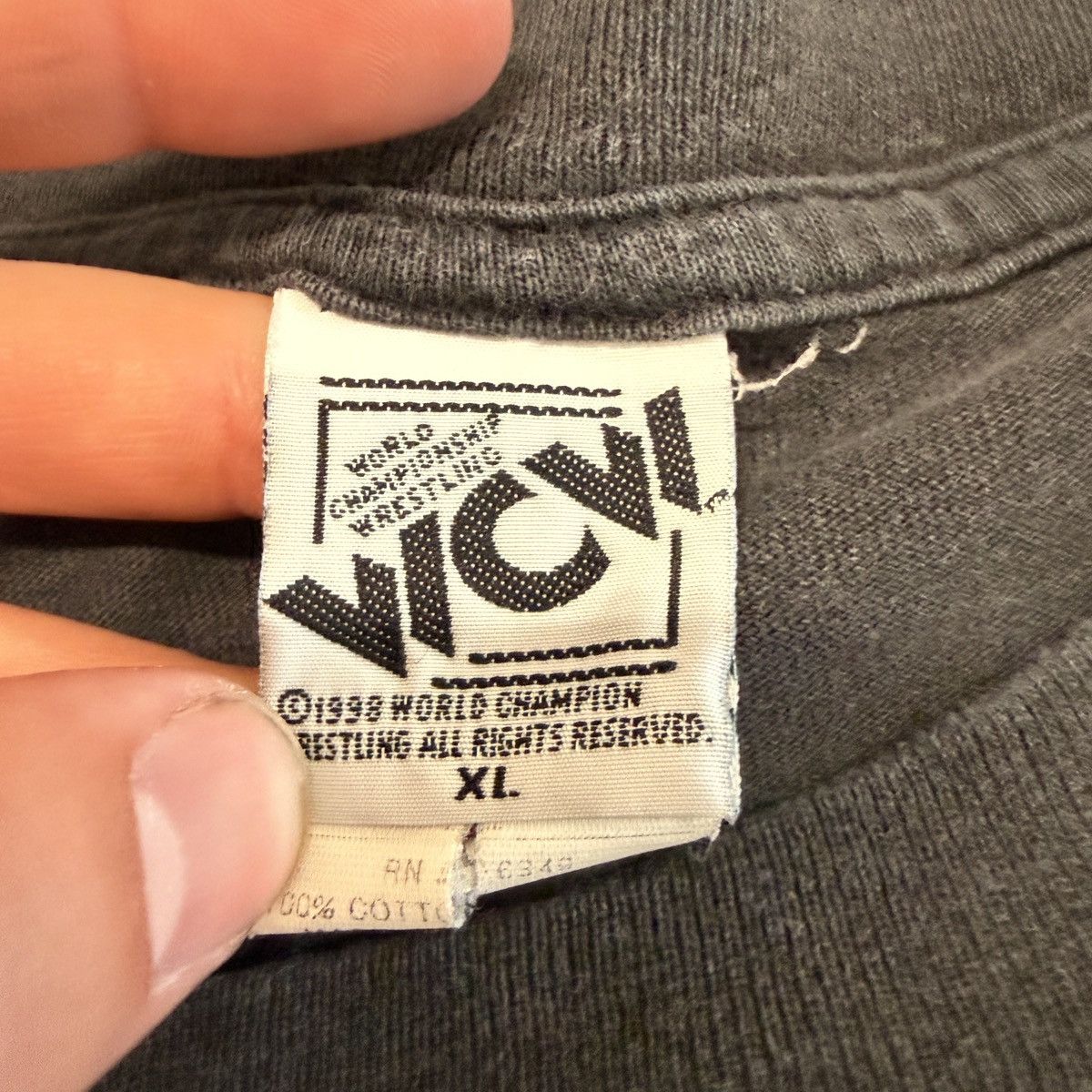 Vintage Vintage 1998 WWE/WCW NWO 4 Life Long Sleeve Size US XL / EU 56 / 4 - 6 Thumbnail