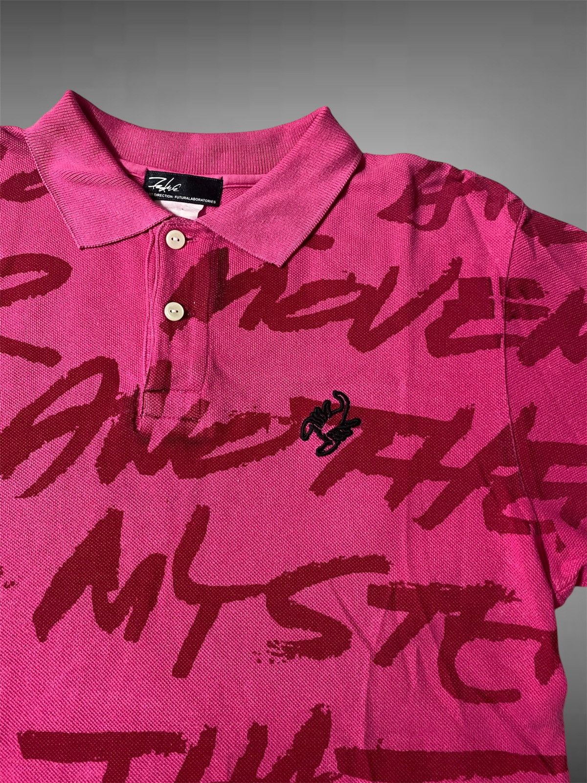 Futura × Japanese Brand Futura Laboratories All Over Print Scorpion Polo Size US M / EU 48-50 / 2 - 3 Thumbnail