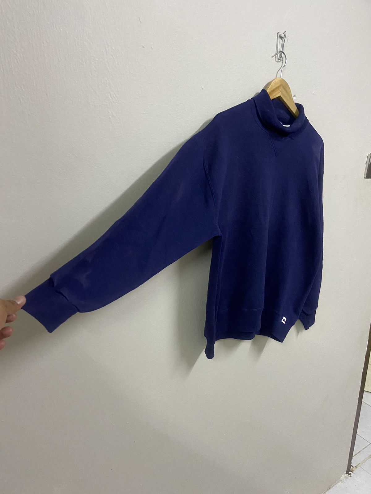 Russell Athletic Rare Russell Athletic Turtleneck Sweatshirt Size US XL / EU 56 / 4 - 7 Thumbnail