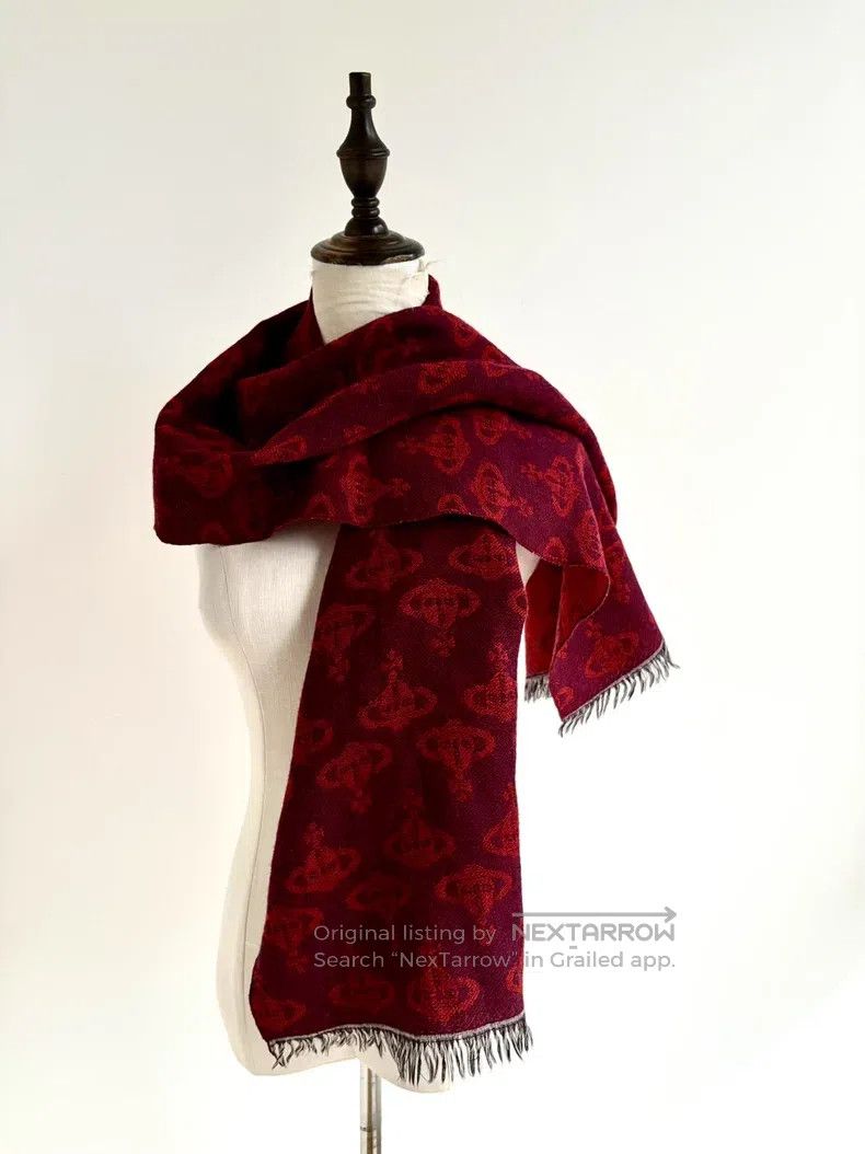 Vivienne Westwood Vivienne Westwood Vintage red double-sided printed Saturn Size ONE SIZE - 2 Thumbnail