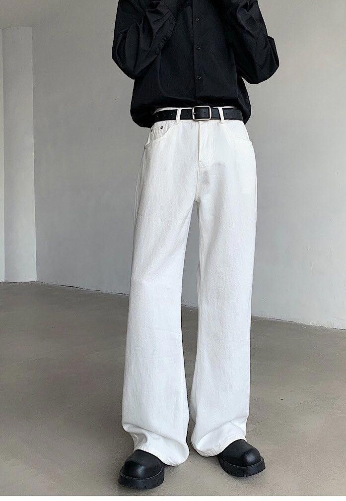 Jean Wide-leg Straight Jeans Men's Size US 32 / EU 48 - 1 Thumbnail