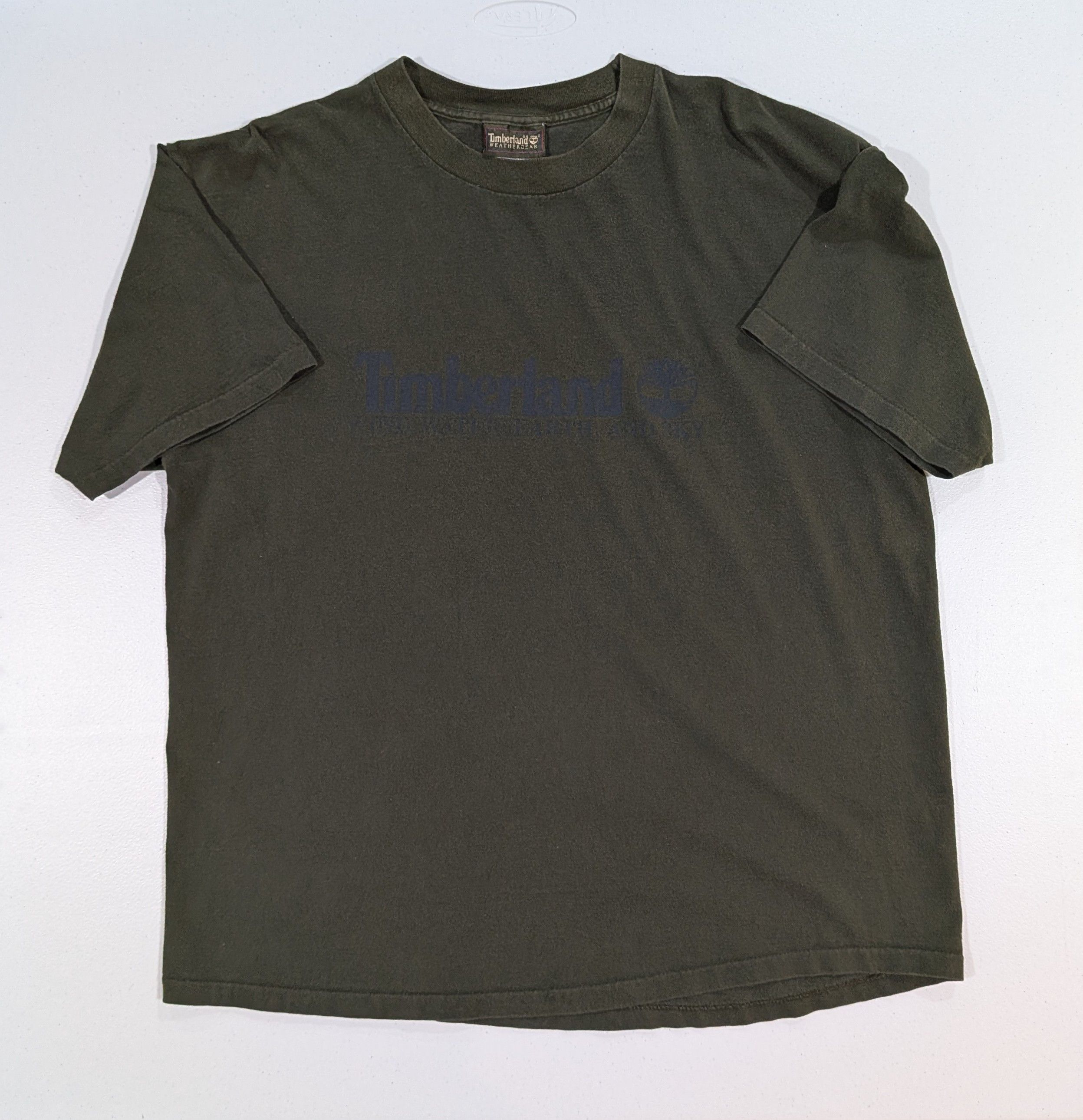 Timberland Vtg Timberland Logo Tee Size US L / EU 52-54 / 3 - 1 Thumbnail