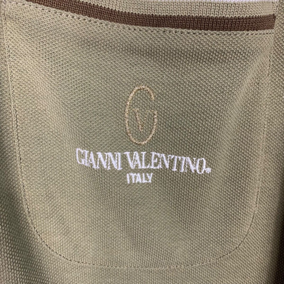 Gianni Valentino 90’s GIANNI VALENTINO Classic Long Sleeve Polos #2607-C117 Size US L / EU 52-54 / 3 - 12 Thumbnail