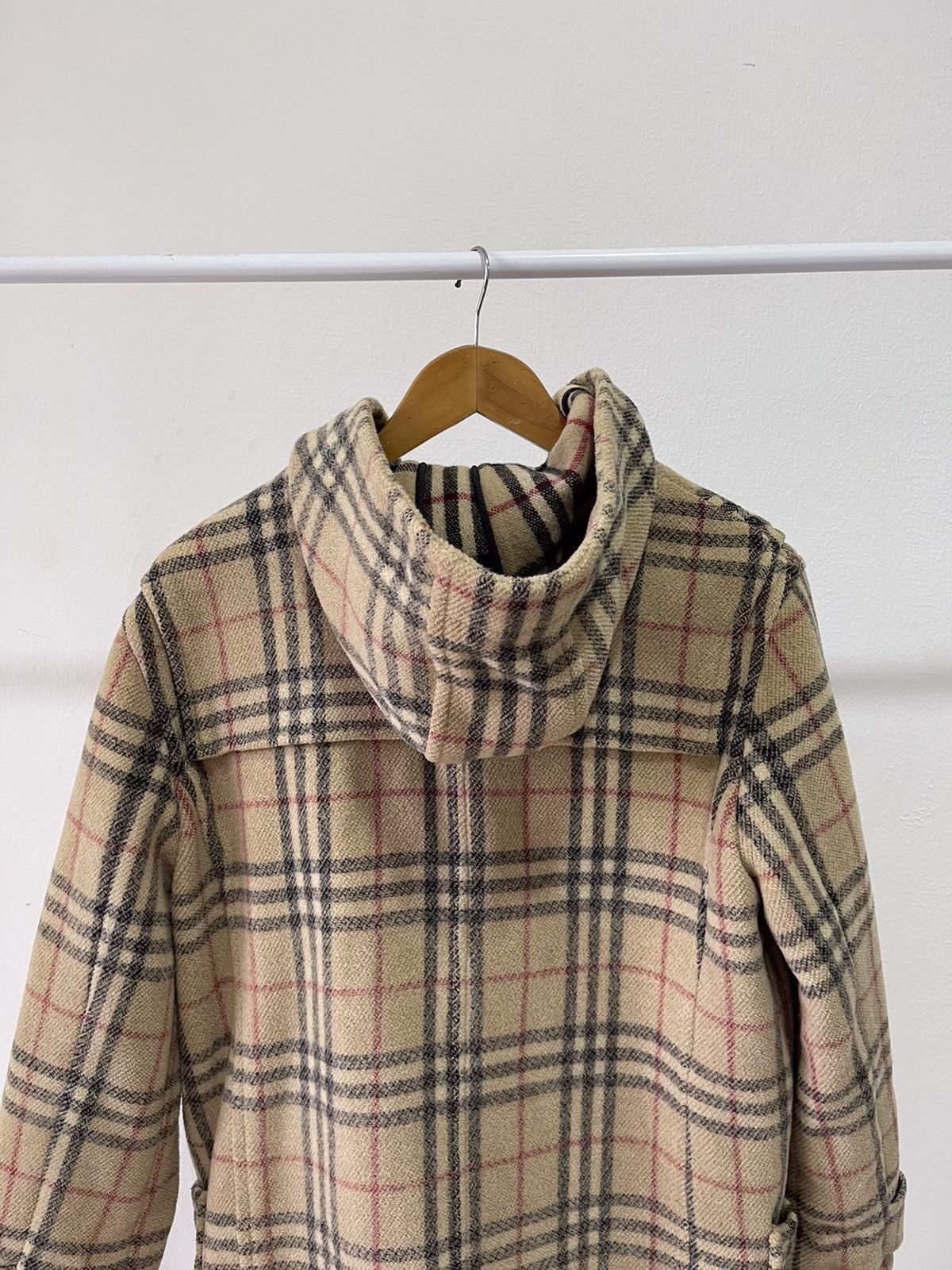Burberry × Vintage Burberry Nova Check Duffle Coat Size US M / EU 48-50 / 2 - 13 Thumbnail
