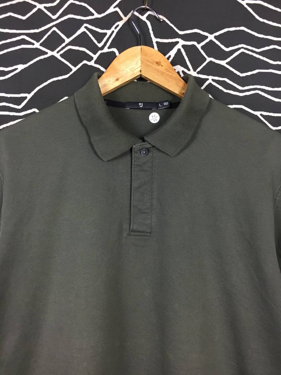 Japanese Brand × Jil Sander × Uniqlo J+ Jil Sander Uniqlo Casual Plain Polo Tee Size US L / EU 52-54 / 3 - 3 Thumbnail