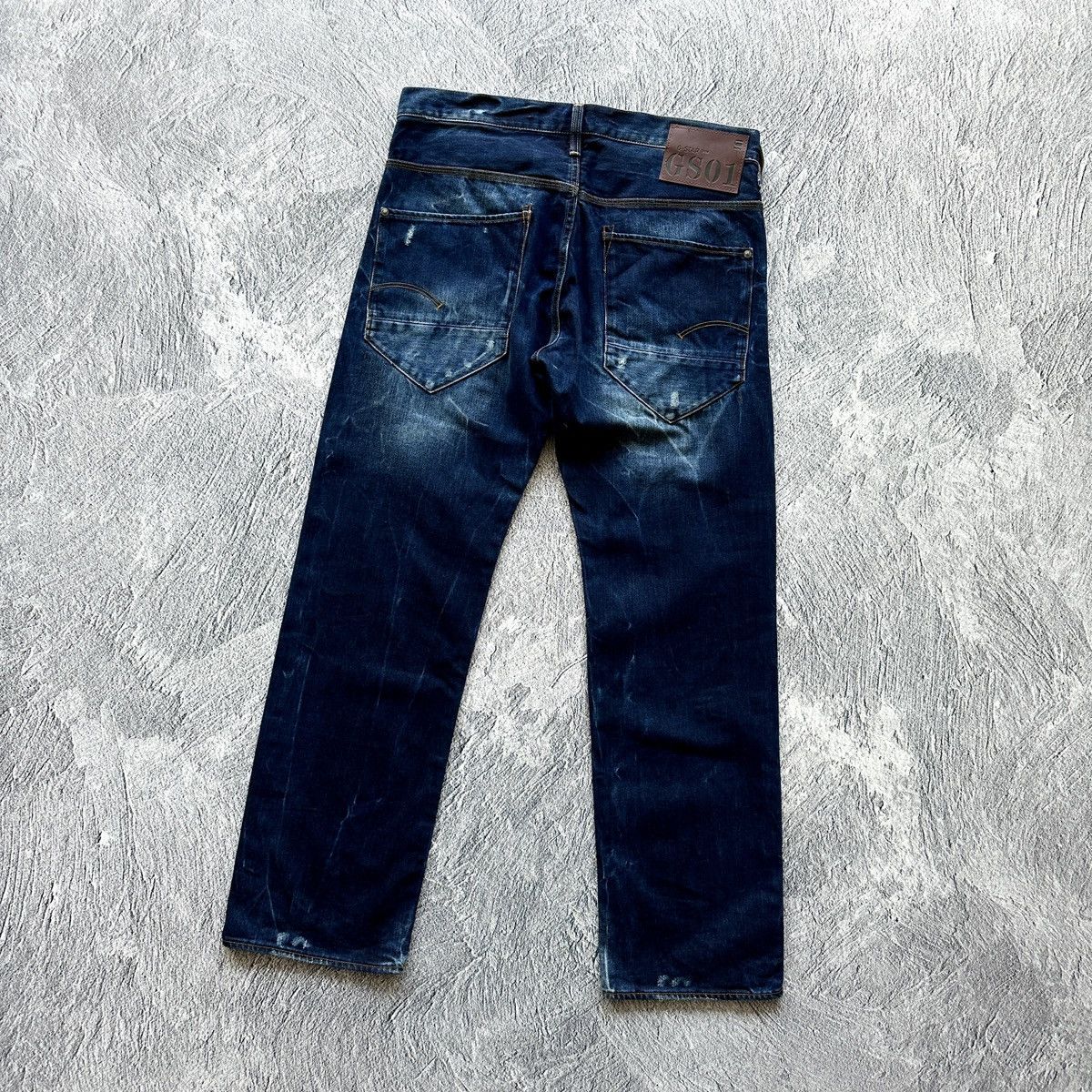G-Star Men’s Jeans G-Star Raw New Radar Low Loose Blue Size: 34/32 Size US 34 / EU 50 - 9 Thumbnail