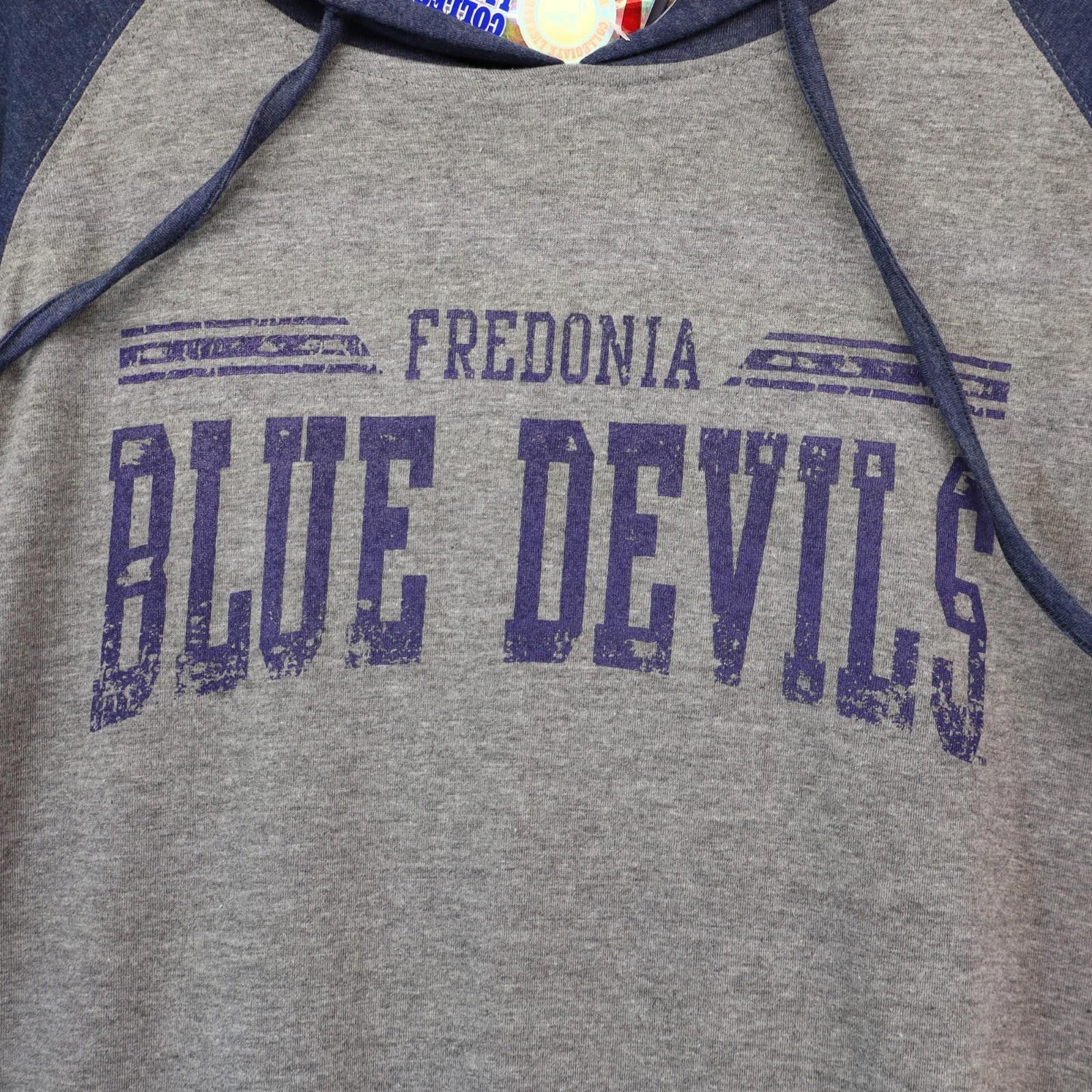 Other Fredonia State Blue Devils Men XL Lightweight Hoodie NWT Size ONE SIZE - 2 Thumbnail