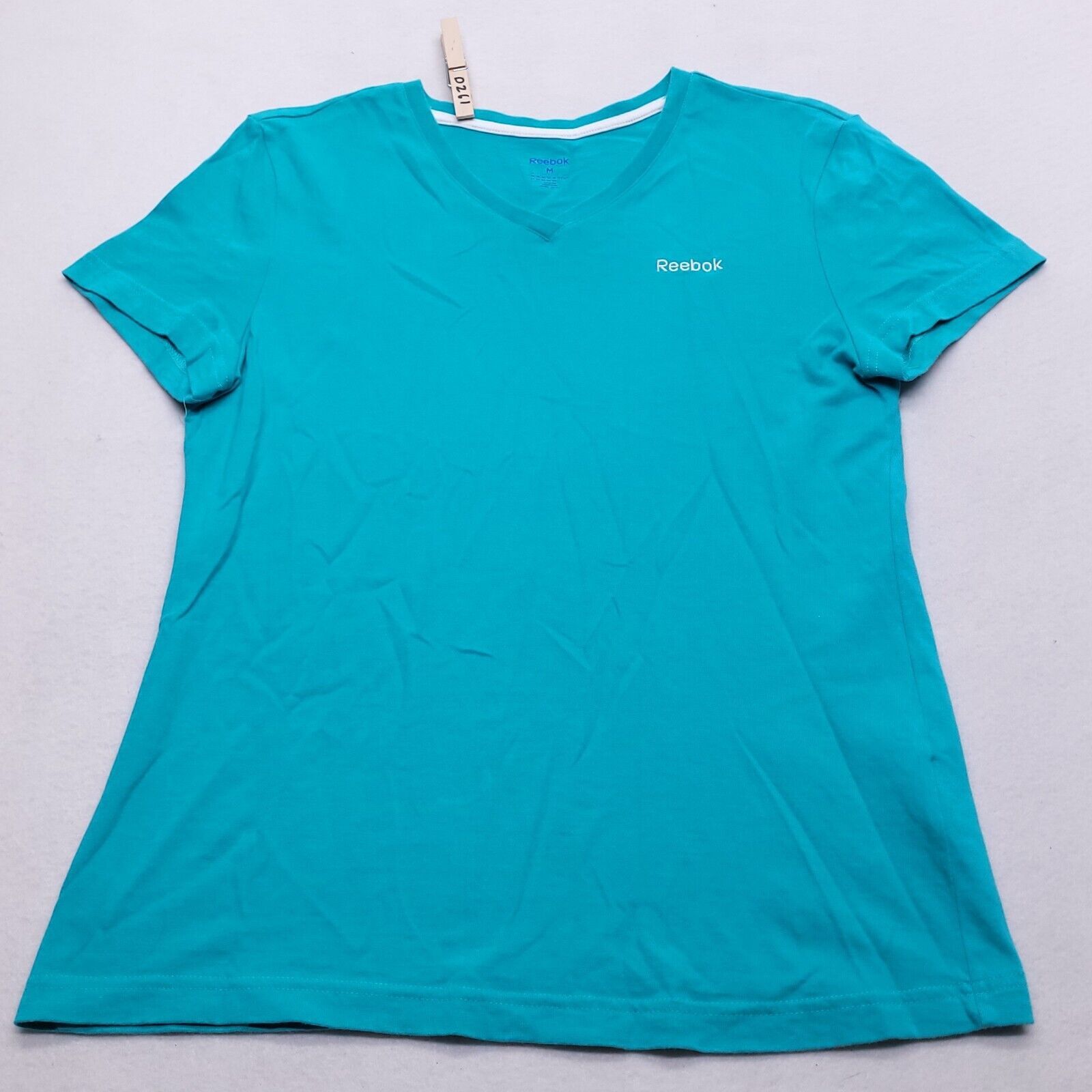 Reebok Reebok Active Pullover T Shirt Womens Size Medium Blue White Size M / US 6-8 / IT 42-44 - 2 Thumbnail
