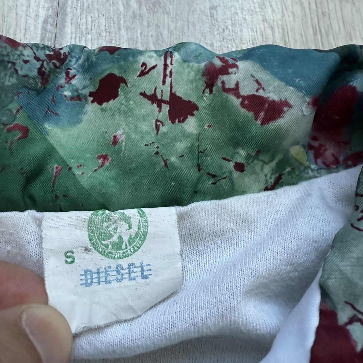 Diesel Vintage 90s Diesel Nylon track jacket Boxy fit Y2K Size US S / EU 44-46 / 1 - 4 Thumbnail