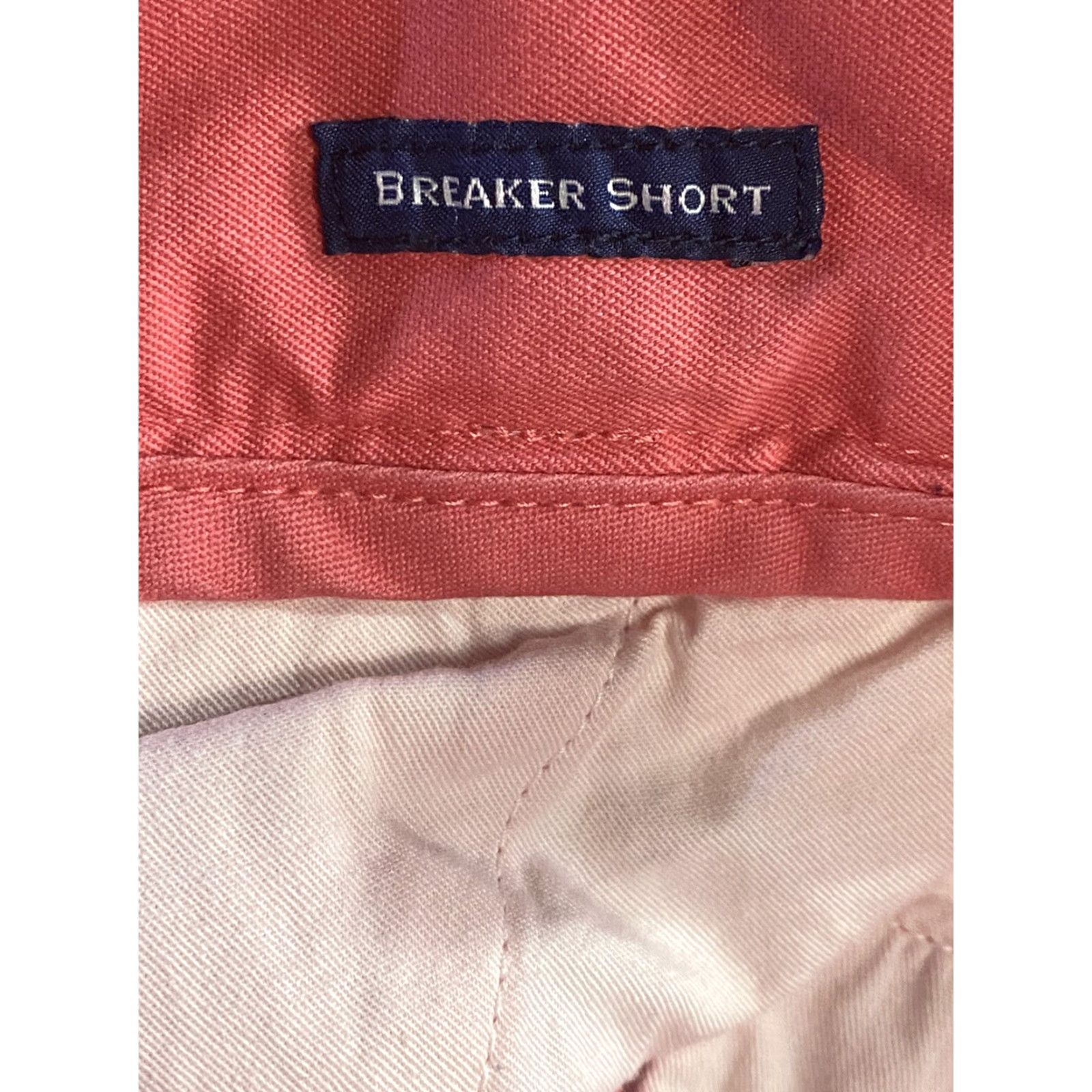 Vineyard Vines Vineyard Vines Mens Flat Front Chino Shorts Solid Pink Pockets Logo size 28 Size US 28 / EU 44 - 6 Thumbnail