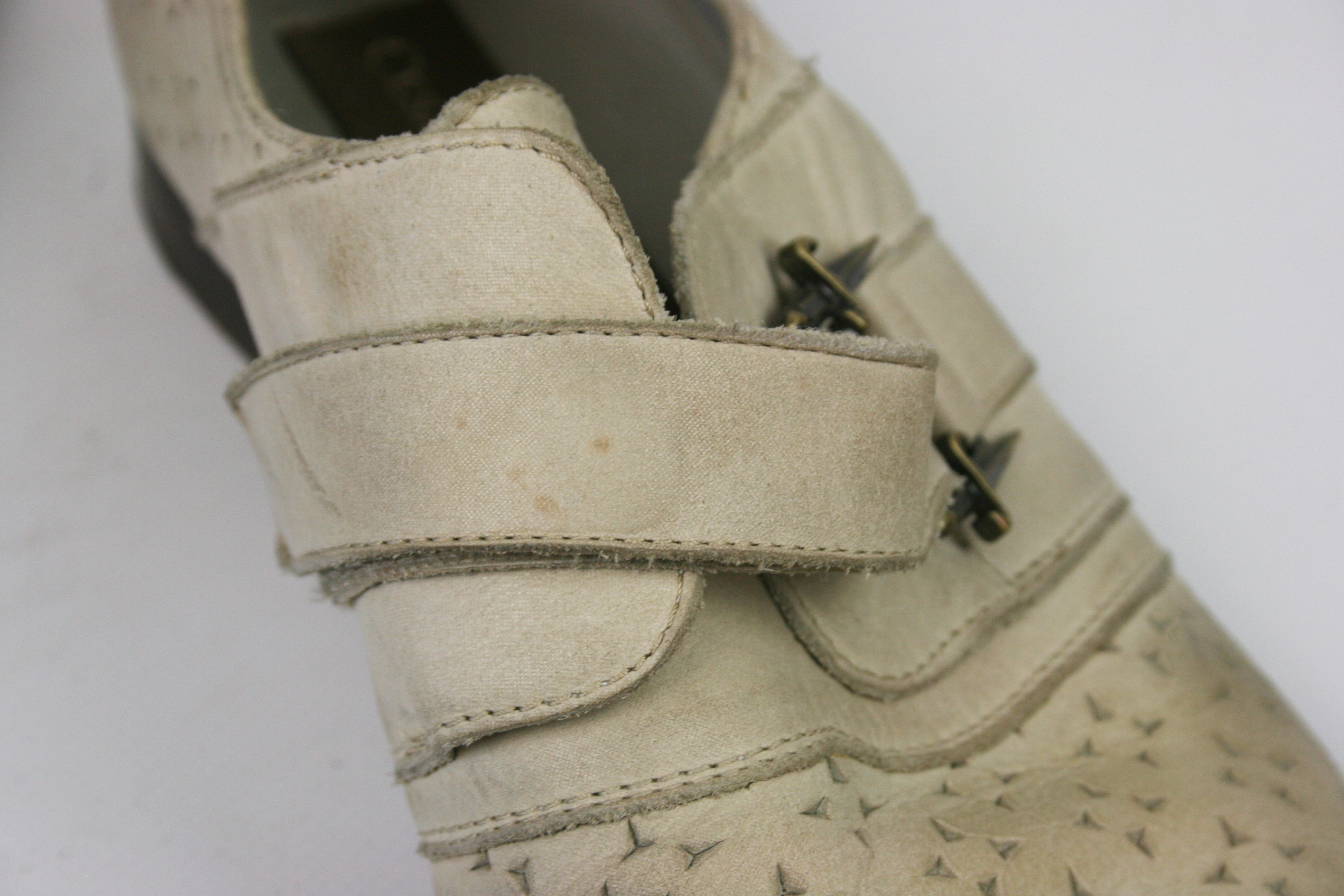 Paciotti 00S Avant Garde Leather Low Derby Vintage Size US 8.5 / EU 41-42 - 9 Thumbnail