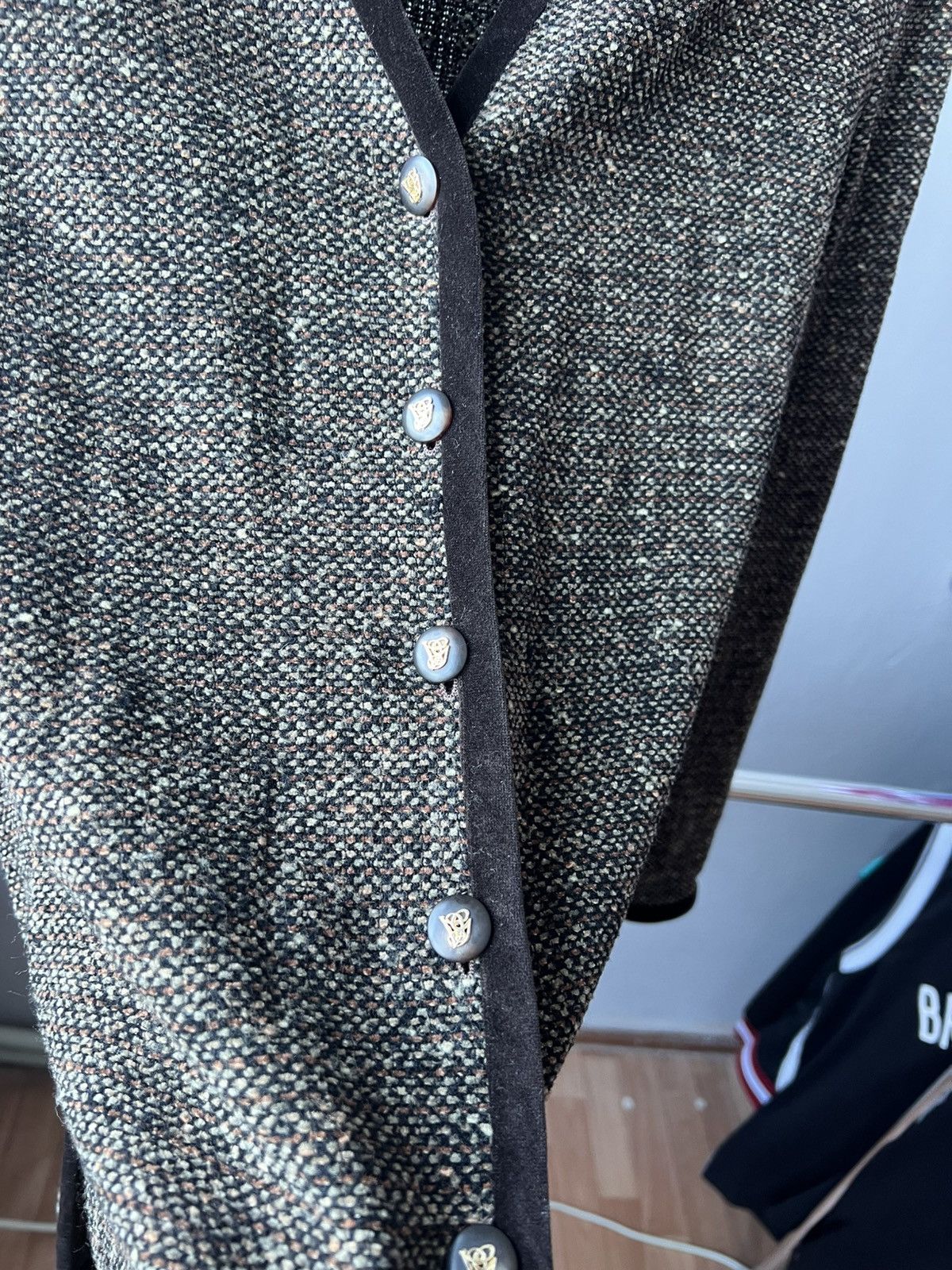 Valentino 80/90’S VALENTINO MISS V ITALY BUTTON ELEGANT CARDIGAN SZ 46 Size L / US 10 / IT 46 - 7 Thumbnail