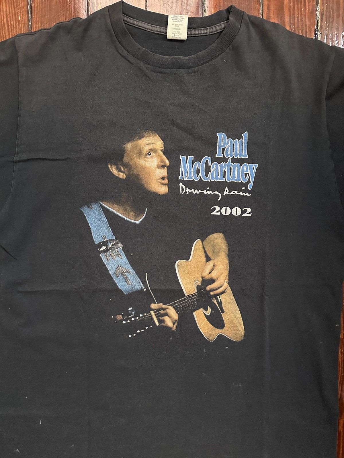 Band Tees × Vintage 2002 Paul Mccartney Tour Tee Size US L / EU 52-54 / 3 - 3 Thumbnail