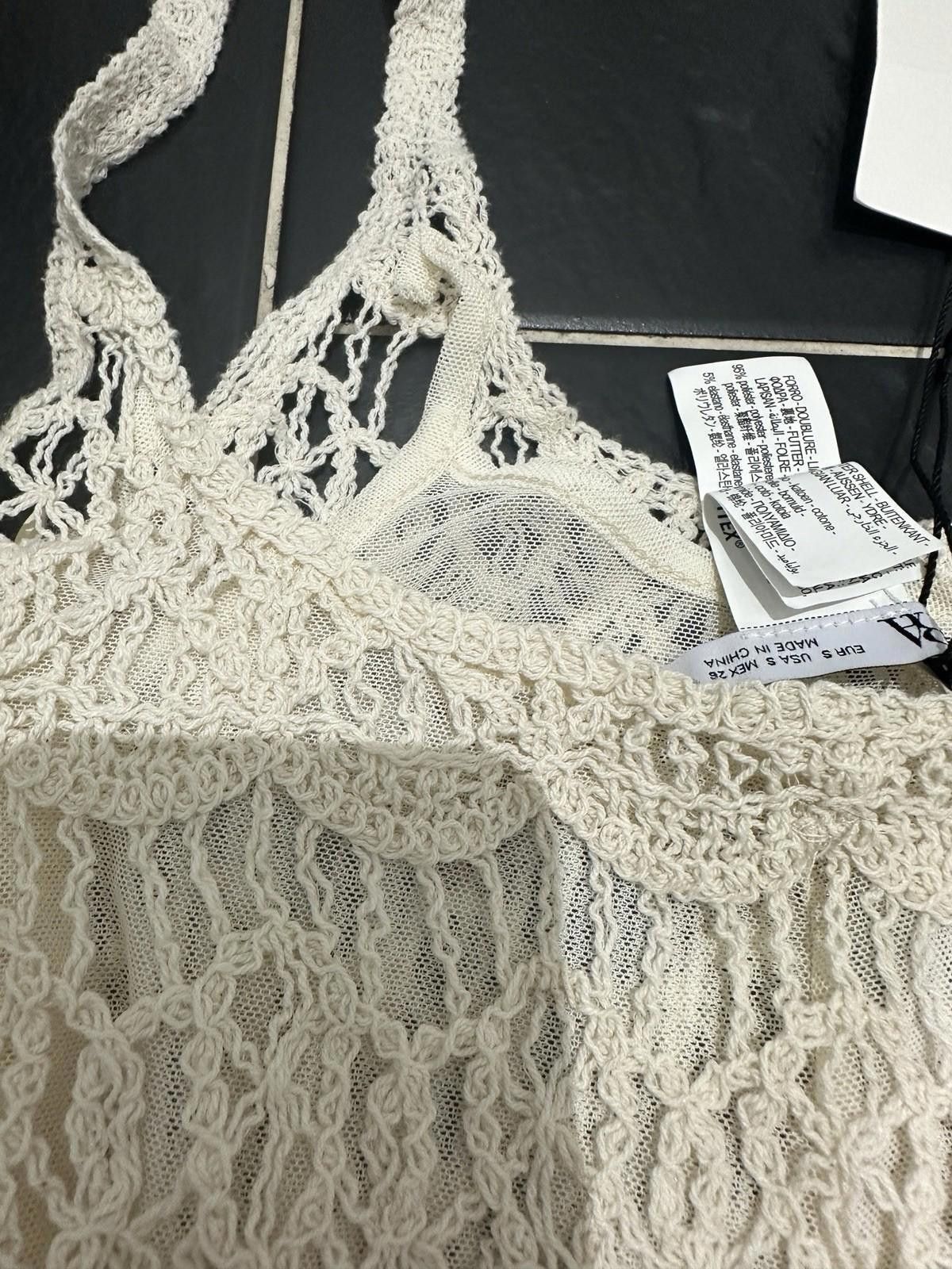 Zara ZARA crochet dress with straps BNWT Size S / US 4 / IT 40 - 4 Thumbnail