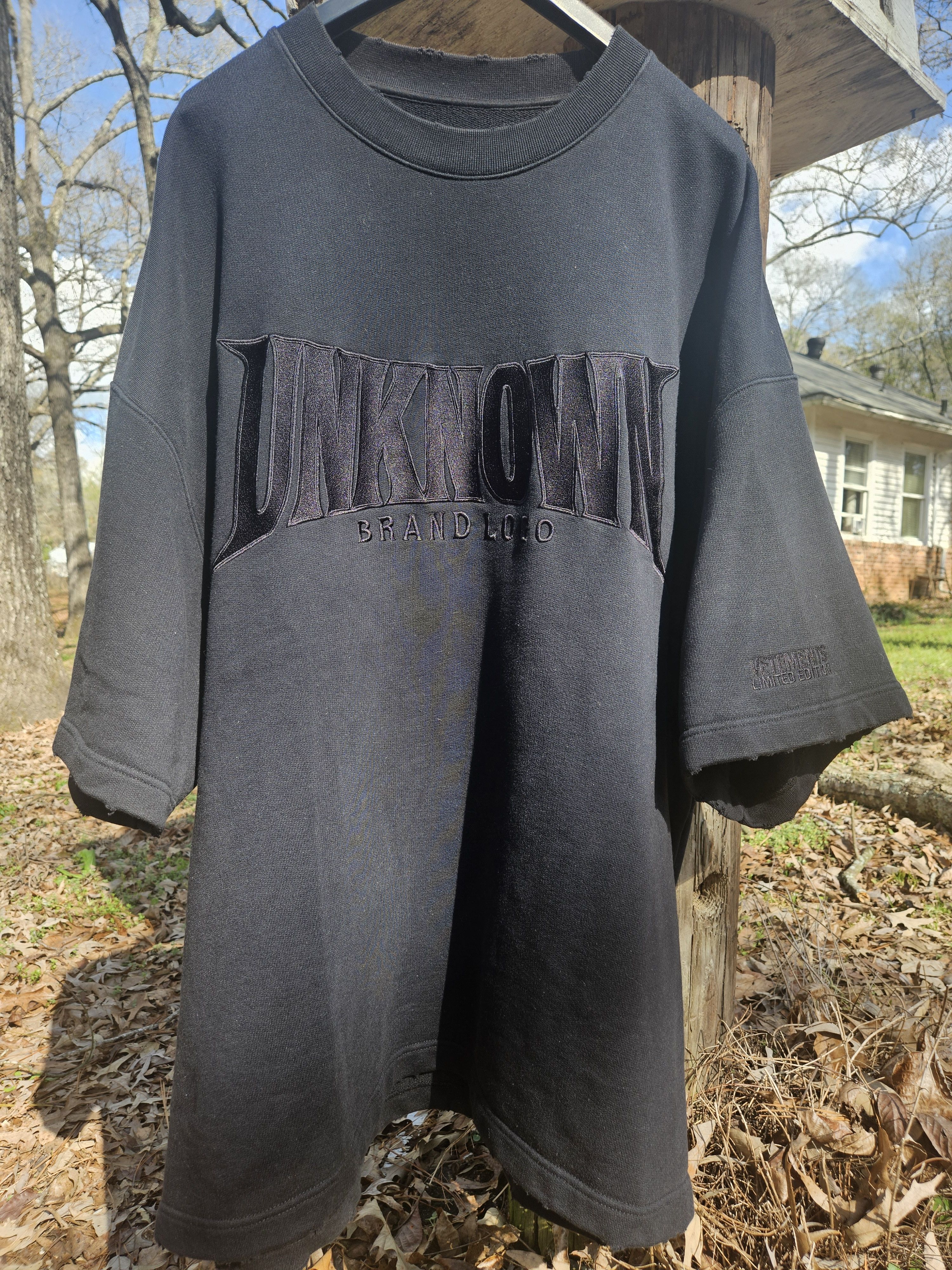 Vetements Dirty Black Anti War Unknown Reversible Mega Knit Shirt Size US S / EU 44-46 / 1 - 1 Thumbnail