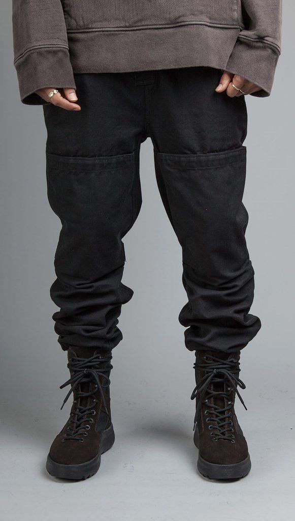 Kanye West × Vintage × Yeezy Yeezy Season 3 Velcro Strap Pants Size US 32 / EU 48 - 2 Thumbnail