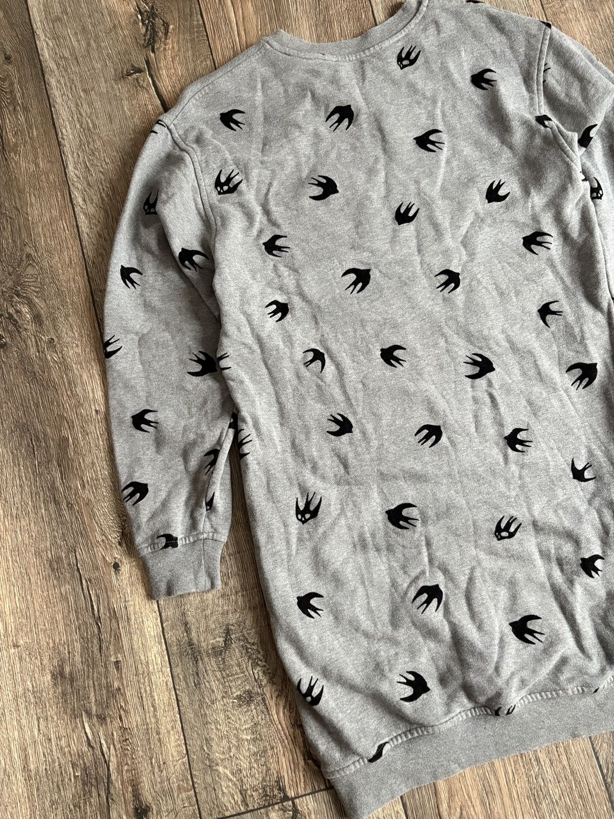Alexander McQueen Alexander McQueen Swallow Long Dress Sweatshirt All over Size S / US 4 / IT 40 - 13 Thumbnail