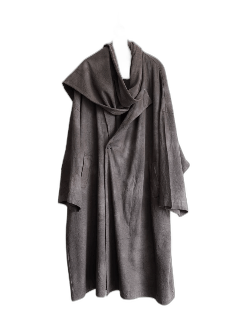 Yohji Yamamoto Yohji Yamamoto Dyed Scarf Coat Size US M / EU 48-50 / 2 - 1 Thumbnail
