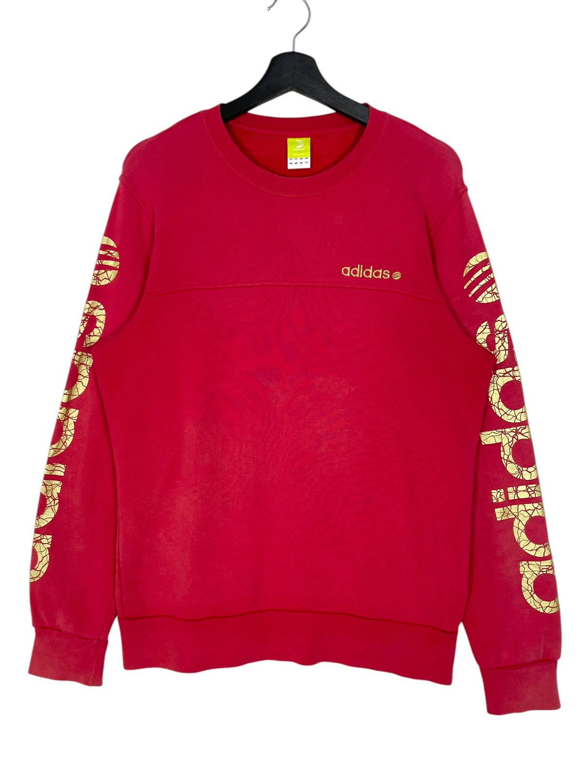 Adidas Vintage Adidas Sweatshirt Crewneck Embroidered Logo Size US M / EU 48-50 / 2 - 1 Thumbnail