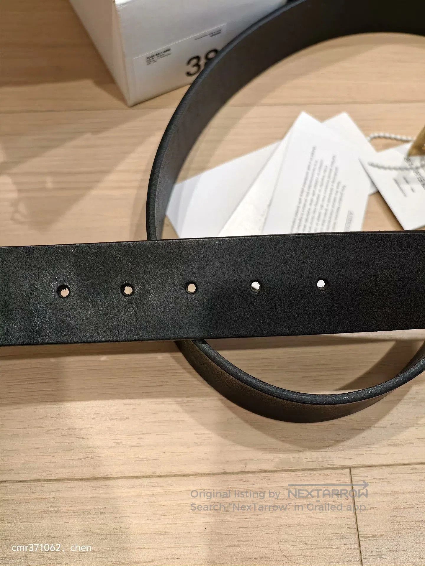 Visvim VISVIM 24AW PLAIN BELT 40MM. Size ONE SIZE - 7 Thumbnail