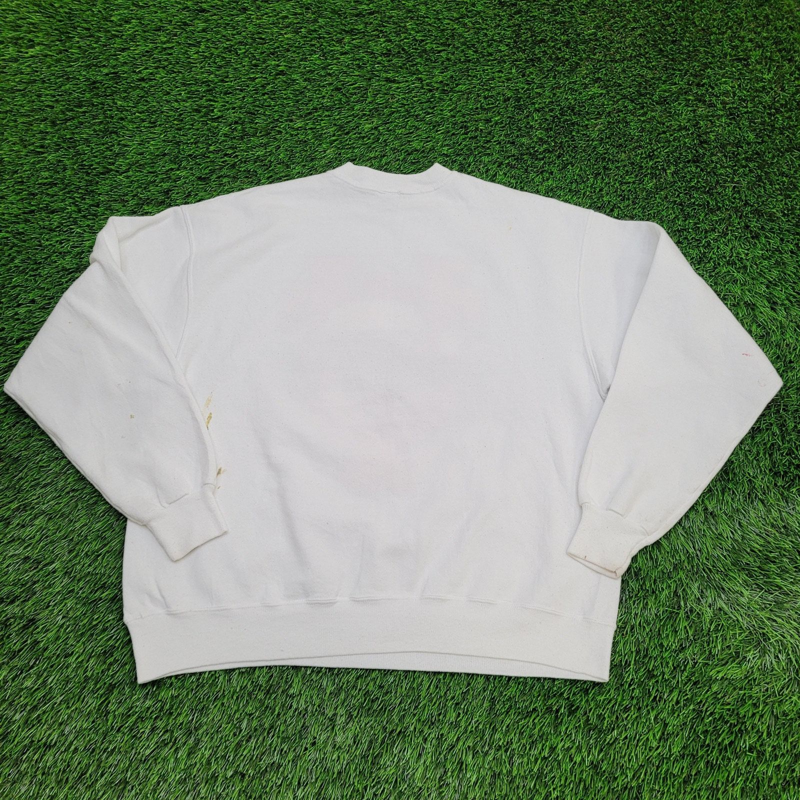 Hanes Vintage 90s UT Dog Sweatshirt L/XL 23x23 Boxy Smokey-Claus Size US XL / EU 56 / 4 - 2 Thumbnail