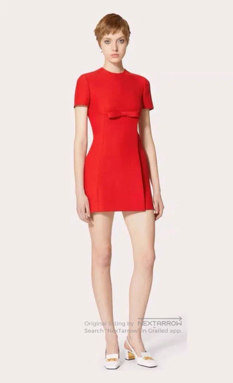 Valentino Valentino Bow dress dress Size S / US 4 / IT 40 - 9 Thumbnail