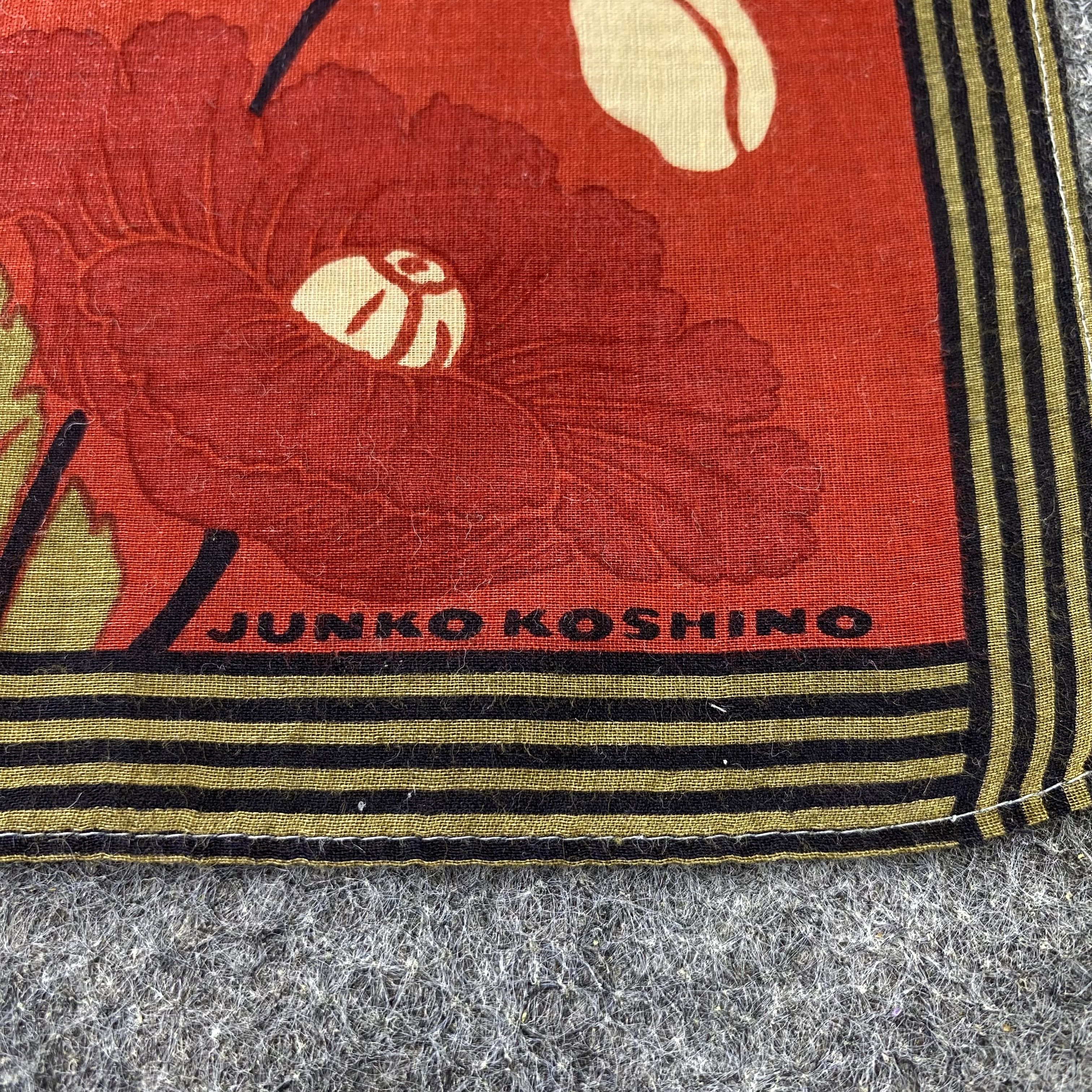 Japanese Brand Junko Koshino Handkerchief Neckerchief Bandana-B2038 Size ONE SIZE - 7 Thumbnail