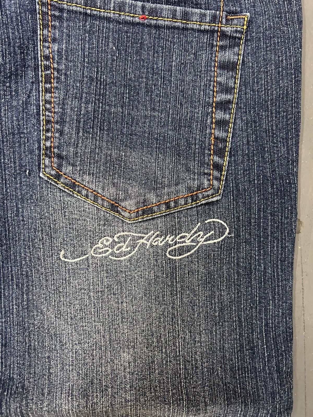 Christian Audigier × Ed Hardy Ed Hardy by Christian Audigier Tiger Jeans Women’s Size 26" / US 2 / IT 38 - 4 Thumbnail