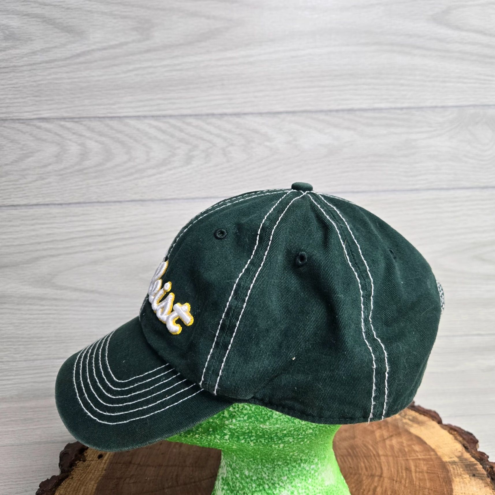 Titleist VINTAGE Titleist Hat Golf Green Adjustable One Size Adult Mens Cap Warm Weather Cap 1990s-2000s Size ONE SIZE - 4 Thumbnail