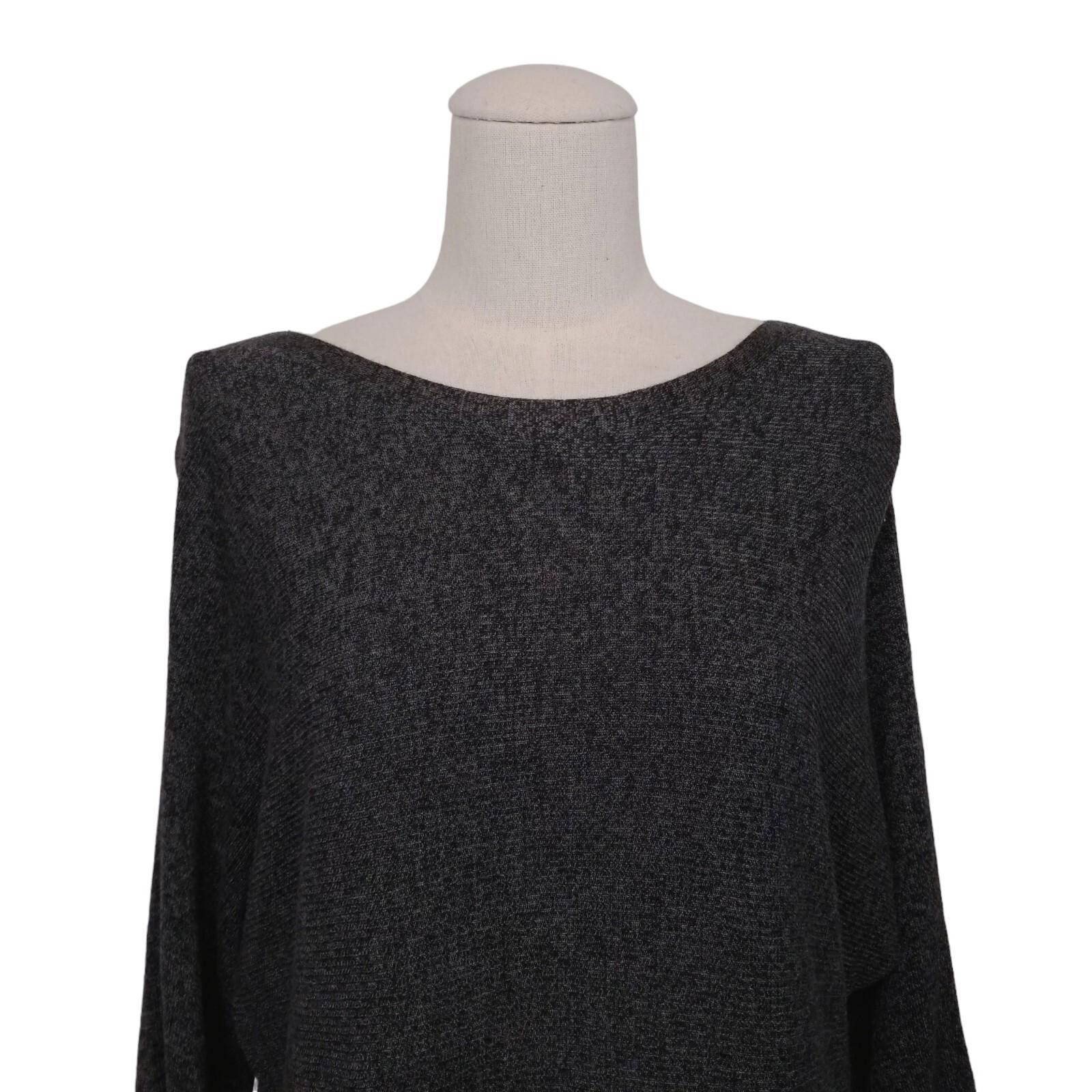 Eileen Fisher Eileen Fisher Merino Wool Blend Tunic Gray Sz Small Size S / US 4 / IT 40 - 2 Thumbnail