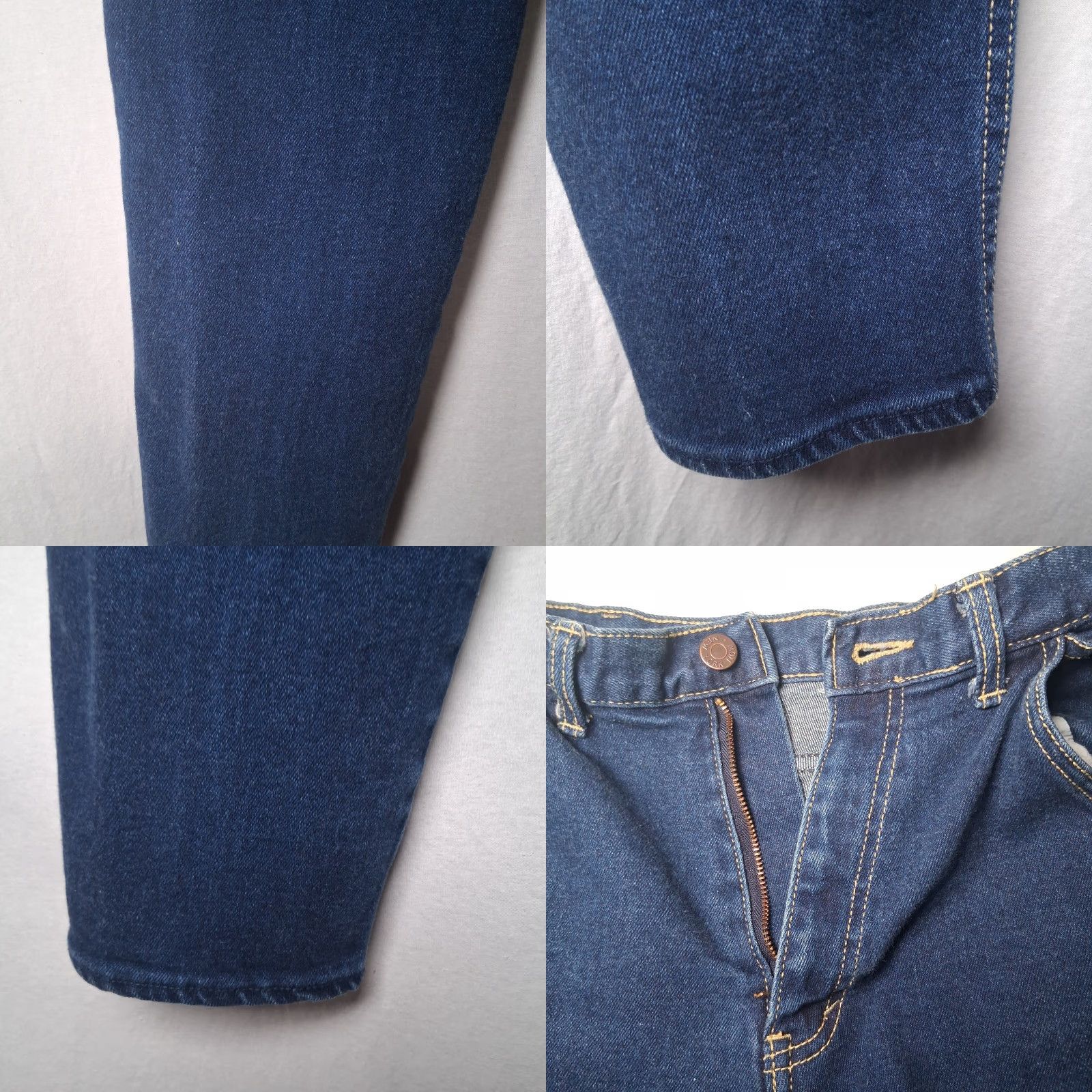 Vintage VINTAGE New York Now Jeans Women 7/8 Blue Slim Mom High Rise Made in Japan Denim Modern Stretch Slim Size 42" / US 20 - 10 Thumbnail